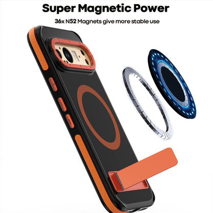 TitanMax Pixel 9  MagSafe Armor Case with Kickstand & Lens Protection