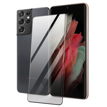 Shatterproof Privacy Screen Tempered Glass Protector For S22 Series