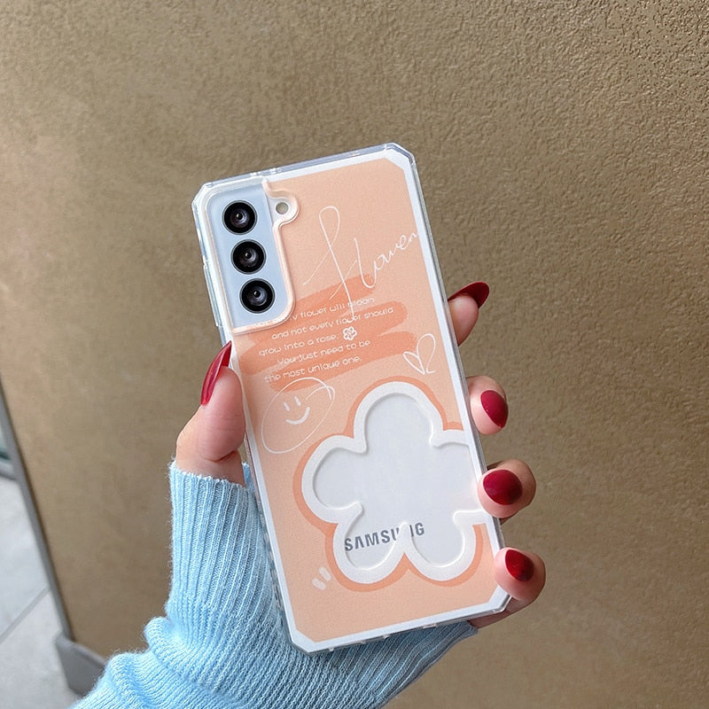 creative flowers are suitable for Samsung s22 Series