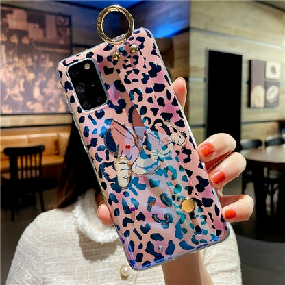 Leopard Cartoon Mobile Phone Case For Samsung S21