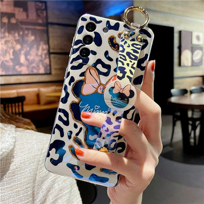 Leopard Cartoon Mobile Phone Case For Samsung S21