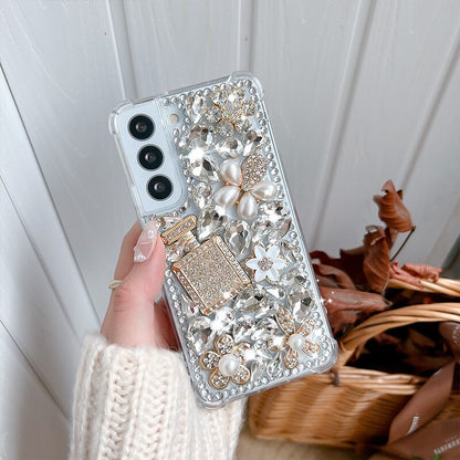 Luxury Bling Rhinestone Phone Case For Samsung Galaxy S22 Series