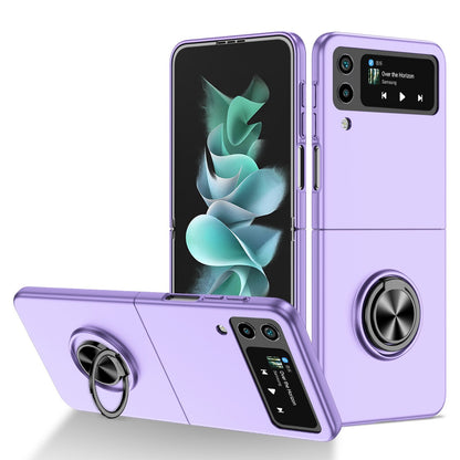 Ultra Thin Case with Ring Bracket for Samsung Galaxy Z Flip 4