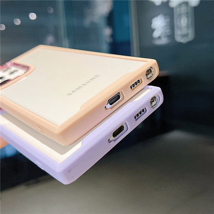Lens Protection Clear Phone Case For Samsung S22 Series