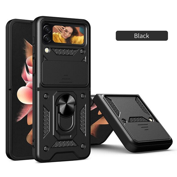 Camera Protective Phone Case For Samsung Galaxy Z Flip 4 & Z Flip 3