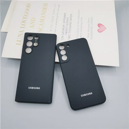 Silky Silicone Cover Soft-Touch Back Protective Housing For Samsung Galaxy S22 
Series