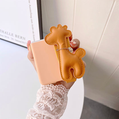 Cute Giraffe Wristband Bracelet Case for Samsung Galaxy Z Flip3 Z  Flip4