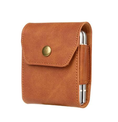 Leather Clip Holster Bag For Samsung Z Flip 4