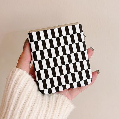 Simple and Fashion Black and whitePhone Case For Samsung Galaxy Z Flip 3 5G