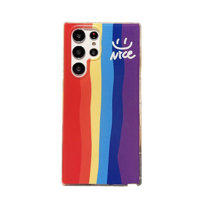 Couple Smile Pink Case For Samsung Galaxy S22 Series