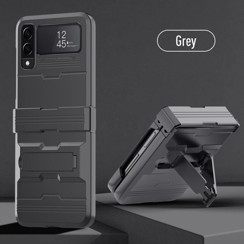 Shockproof Armor Case with Bracket Stand for Samsung Galaxy Z Flip4