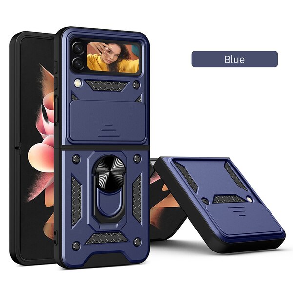 Camera Protective Phone Case For Samsung Galaxy Z Flip 4 & Z Flip 3