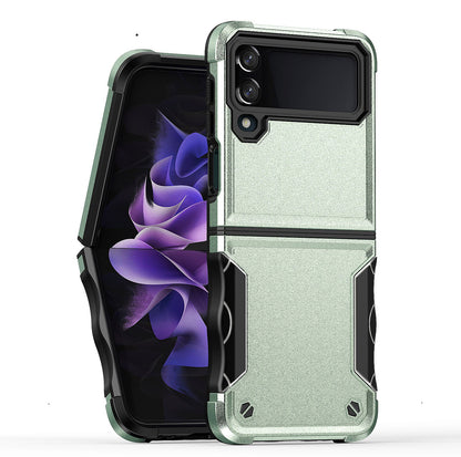 Stripes Hard Protective Case for Galaxy Z Flip4 & Flip 3 Anti-Shock Folding