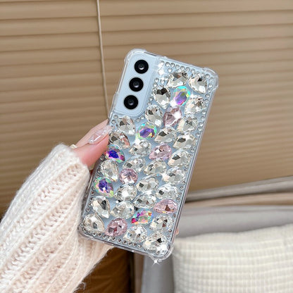 Luxury Bling Rhinestone Phone Case For Samsung Galaxy S22 Series