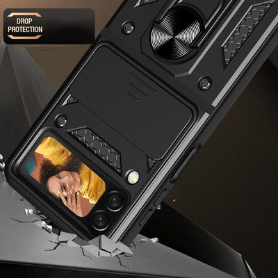 Camera Protective Phone Case For Samsung Galaxy Z Flip 4 & Z Flip 3