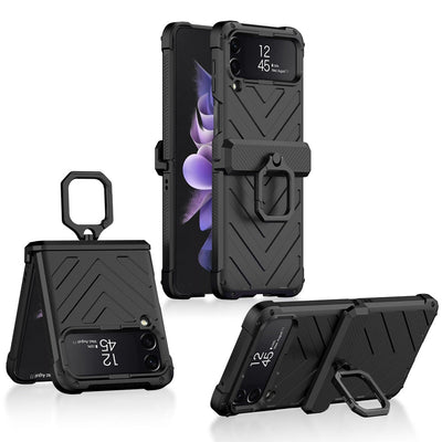 Magnetic Armor Shockproof Case For Samsung Galaxy Z Flip 4