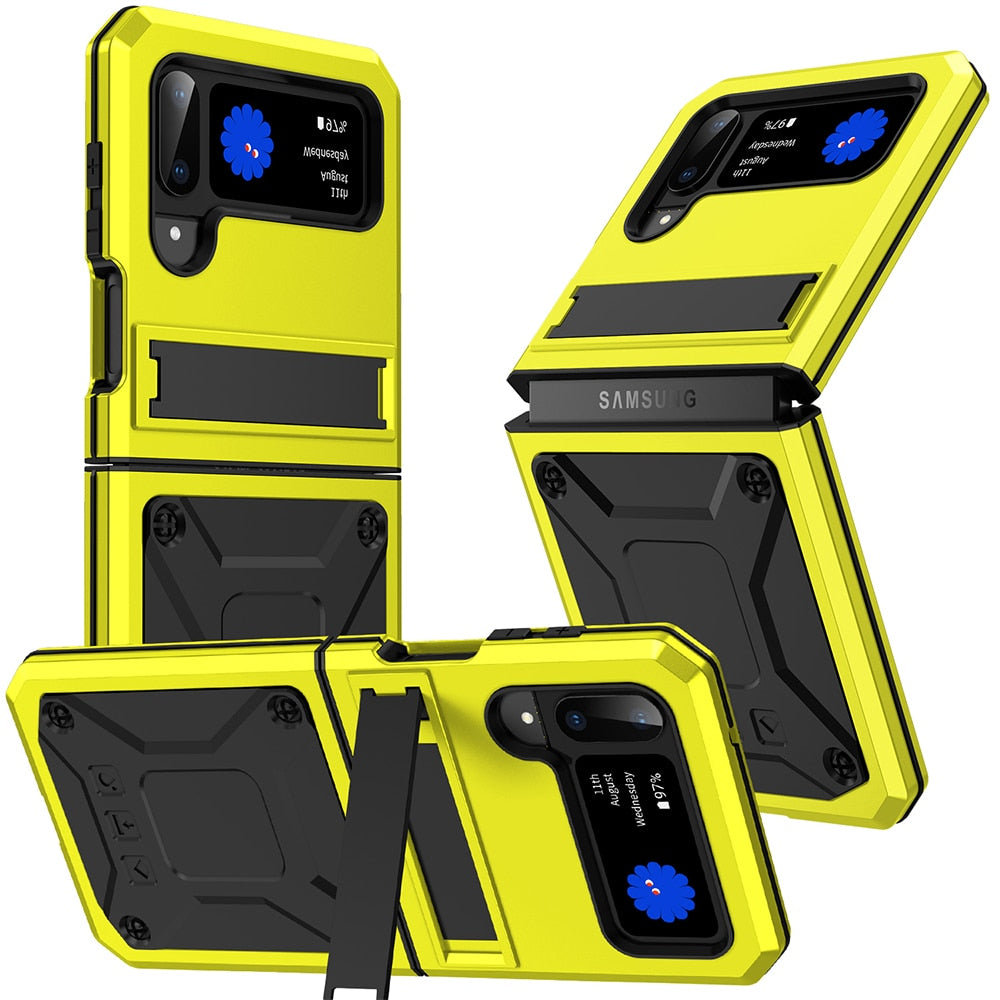 Heavy Duty Armor Case For Samsung Galaxy Z Flip4 Flip3 Shockproof