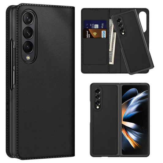Magnetic Flip Stand Leather Case for Samsung Galaxy Z Fold 4