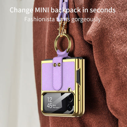 Ring Holder Case For Galaxy Z Flip 4