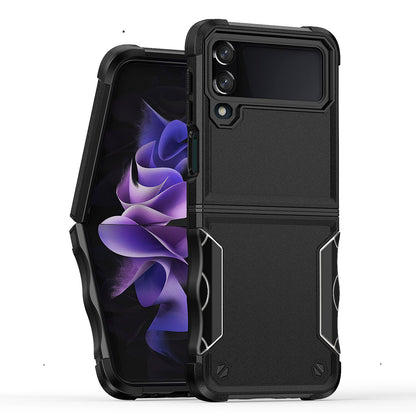 Stripes Hard Protective Case for Galaxy Z Flip4 & Flip 3 Anti-Shock Folding