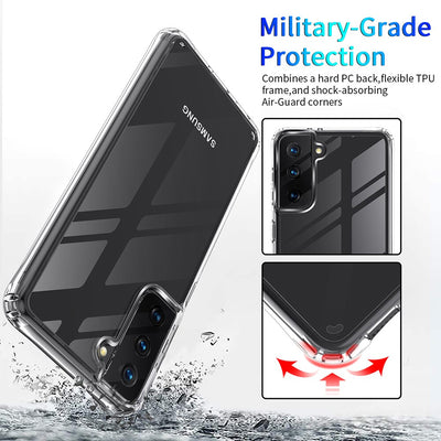 Crystal Clear Phone Case For Samsung Galaxy S22 Series