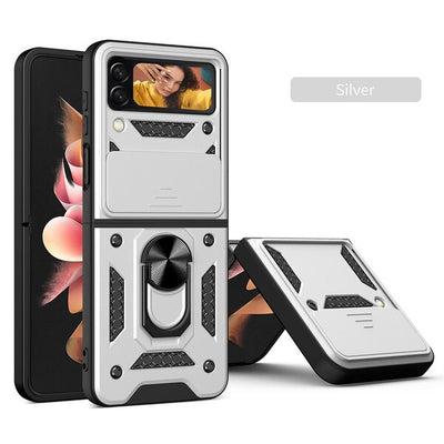 Camera Protective Phone Case For Samsung Galaxy Z Flip 4 & Z Flip 3