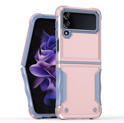 Stripes Hard Protective Case for Galaxy Z Flip4 & Flip 3 Anti-Shock Folding