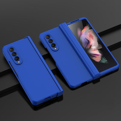 Non-Fingerprint Precise Cutout Case for Samsung Galaxy Z Fold4 Fold3 F Anti-Dust Folding