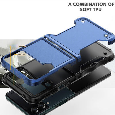 Stripes Hard Protective Case for Galaxy Z Flip4 & Flip 3 Anti-Shock Folding
