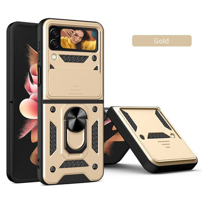 Camera Protective Phone Case For Samsung Galaxy Z Flip 4 & Z Flip 3