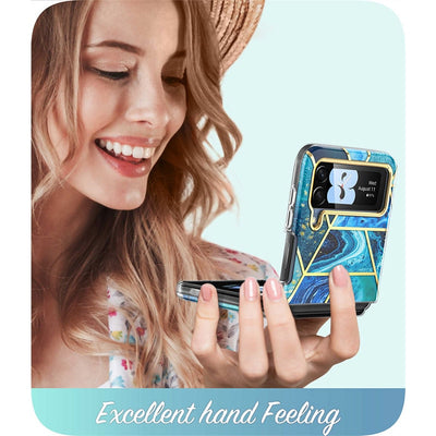 Slim Stylish Protective Bumper Case Without Built-in Screen Protector For Samsung Galaxy Z Flip4