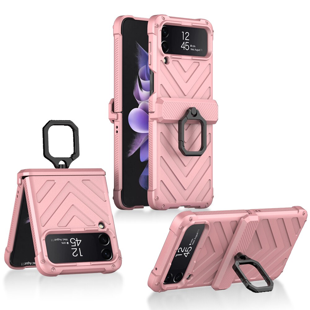 Magnetic Armor Shockproof Case For Samsung Galaxy Z Flip 4