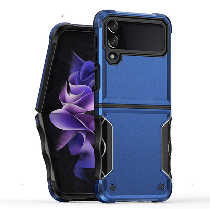 Stripes Hard Protective Case for Galaxy Z Flip4 & Flip 3 Anti-Shock Folding