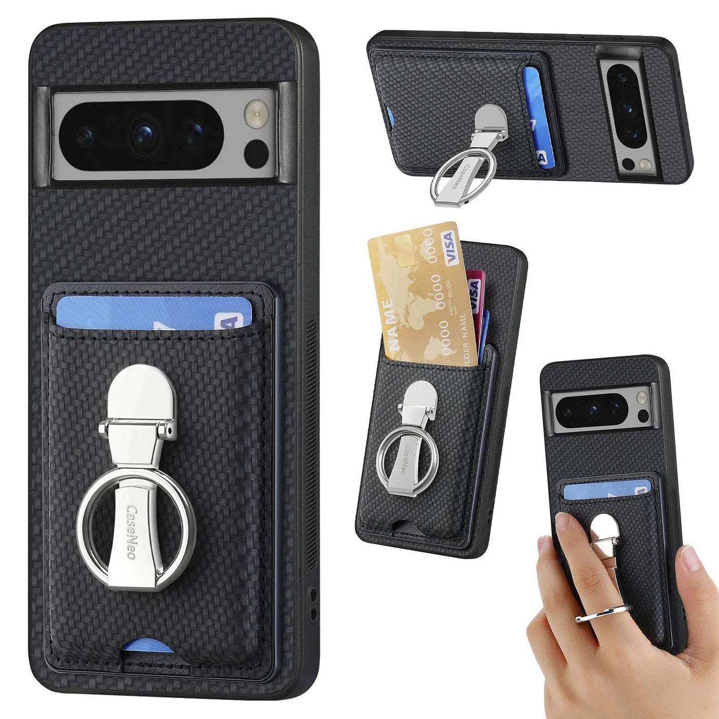 Anti-drop Case with Wallet for Google Pixel 8 Series