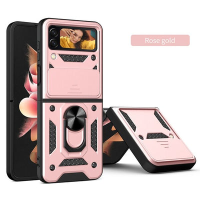 Camera Protective Phone Case For Samsung Galaxy Z Flip 4 & Z Flip 3