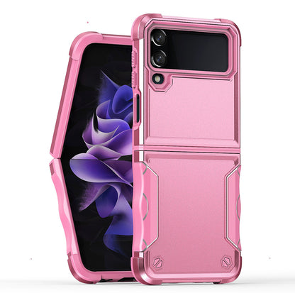 Stripes Hard Protective Case for Galaxy Z Flip4 & Flip 3 Anti-Shock Folding