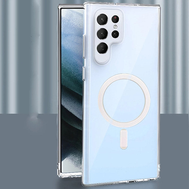 Magnetic Wireless Charger Case For Samsung Galaxy S22 Series