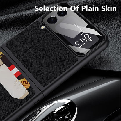 Wallet Leather Case For Samsung Galaxy Z Flip 4