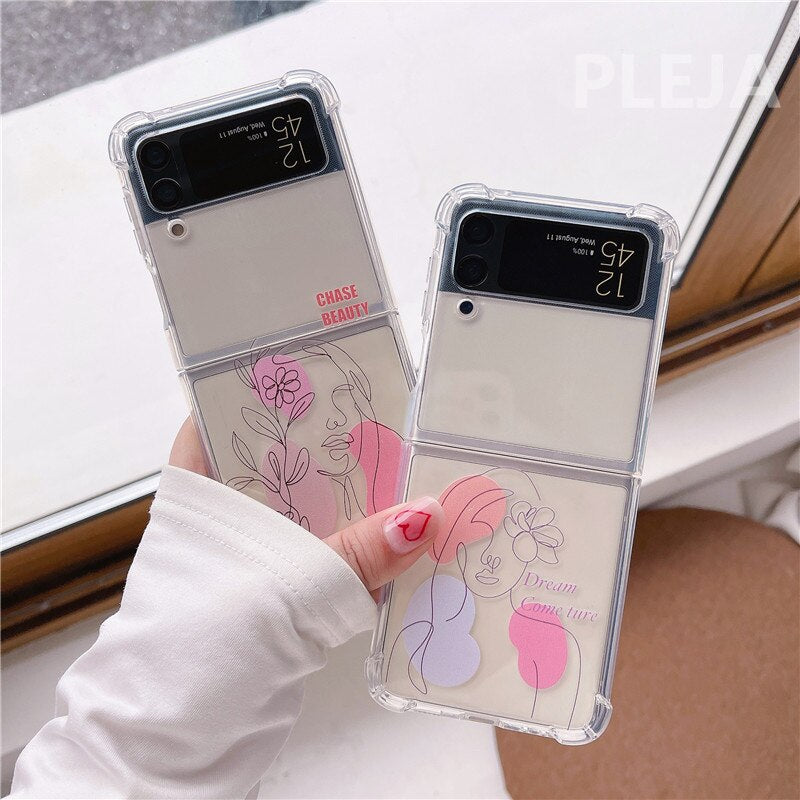 Super Cute Case For Galaxy Z Flip 3 & Flip 4