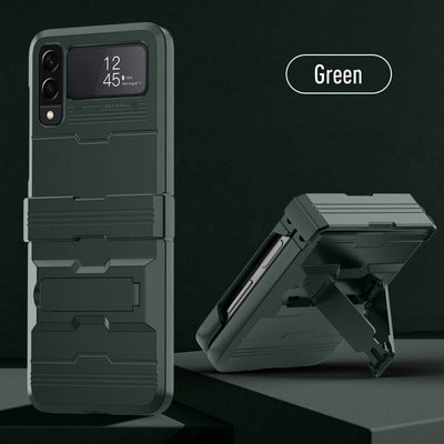 Shockproof Armor Case with Bracket Stand for Samsung Galaxy Z Flip4