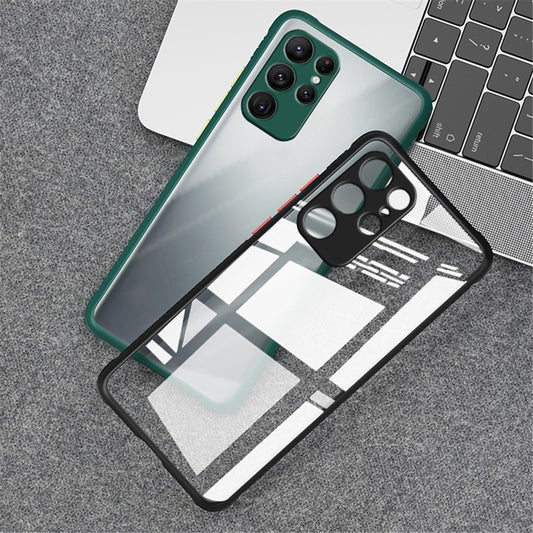 Case Tire Pattern Clear Acrylic Cover Sumsung S22 Series