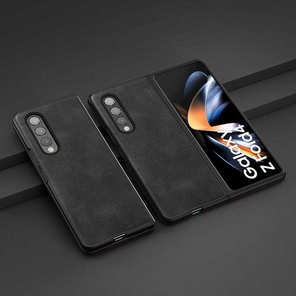 Leather Case For Samsung Galaxy Z Fold 4