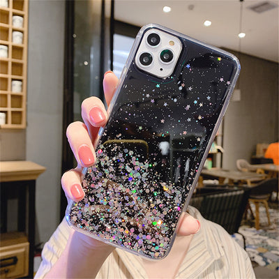 Luxury Bling Glitter Star Case For iPhone