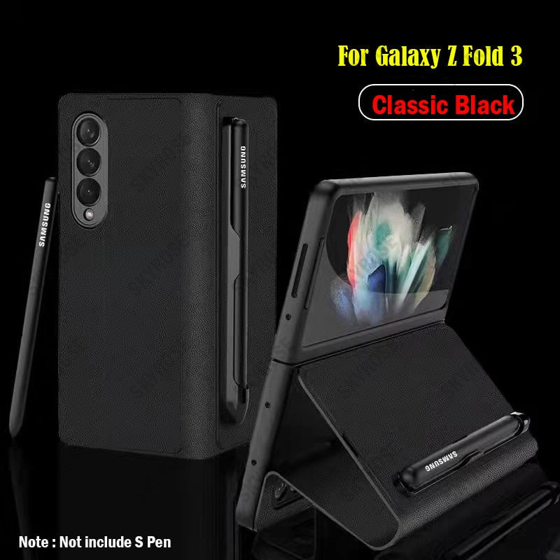 Case with S Pen Holder Stand For Z fold 3