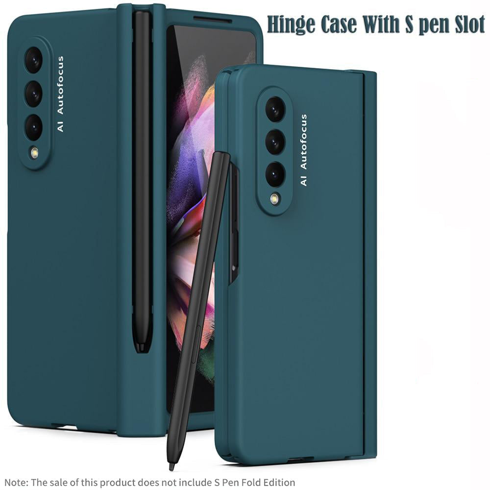 Hinge Case with S Pen Slot Holder For Z Fold 3