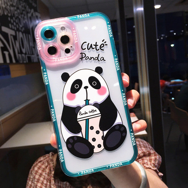 Cute Panda Animal Phone Case Phone Case For iPhone