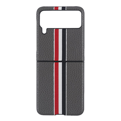 Fashion stripe Case for Samsung Galaxy Z Flip 3