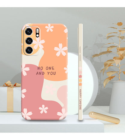 Square Flower Phone Case for Samsung Galaxy S22