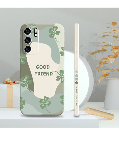 Square Flower Phone Case for Samsung Galaxy S22