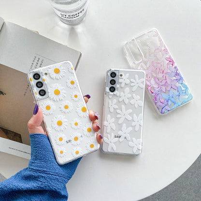 Daisy Flower Phone Case for Samsung Galaxy S22
